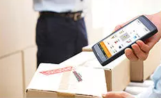 PDA手持終端在快遞行業應用場景圖片